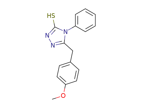 5-(4-methoxybenzyl)-4-phenyl-4H-1,2,4-triazole-3-thiol