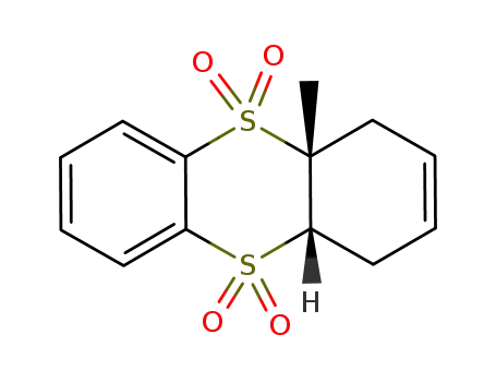 (4aR,10aS)-4a-Methyl-1,4,4a,10a-tetrahydro-thianthrene 5,5,10,10-tetraoxide
