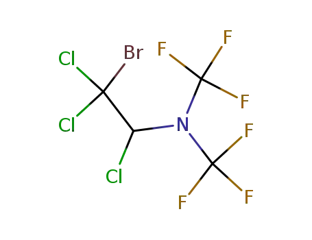 1-bromo-2-N,N-bis(trifluoromethyl)amino-1,1,2-trichloroethane