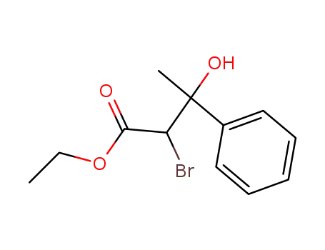 2-Bromo-3-hydroxy-3-phenyl-butyric acid ethyl ester