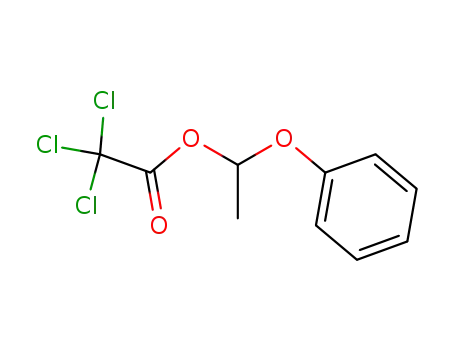 Trichloro-acetic acid 1-phenoxy-ethyl ester