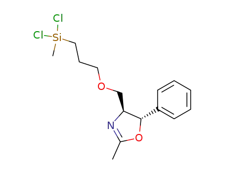 (4S,5S)-4-<<3-(dichloromethylsilyl)propyloxy>methyl>-2-methyl-5-phenyloxazolin-2-ine