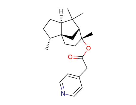 (1S,2S,5S,8R)-cedryl 4-pyridylacetate