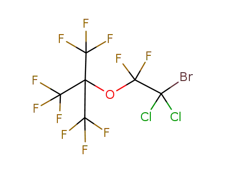 2-(2-Bromo-2,2-dichloro-1,1-difluoro-ethoxy)-1,1,1,3,3,3-hexafluoro-2-trifluoromethyl-propane