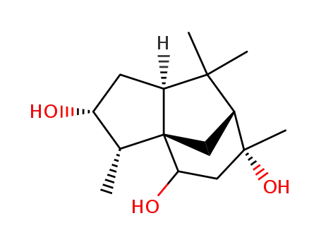 3β,8β,10-trihydroxycedrane