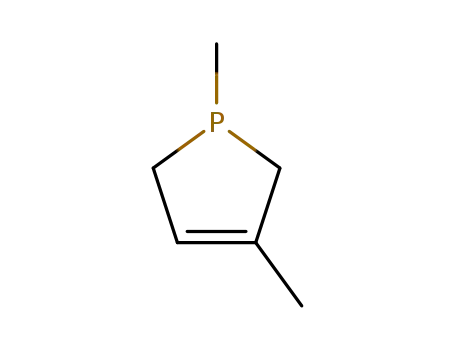 Molecular Structure of 15450-84-7 (1H-Phosphole, 2,5-dihydro-1,3-dimethyl-)