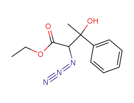 2-Azido-3-hydroxy-3-phenyl-butyric acid ethyl ester