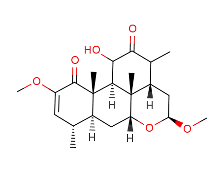 (3aS,5S,6aR,7aS,8S,11aS,11bS,11cS)-1-Hydroxy-5,10-dimethoxy-3,8,11a,11c-tetramethyl-3a,4,5,6a,7,7a,8,11a,11b,11c-decahydro-1H,3H-6-oxa-benzo[de]anthracene-2,11-dione