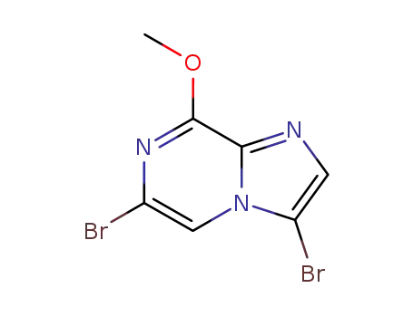 3,6-dibromo-8-methoxyimidazo[1,2-a]pyrazine