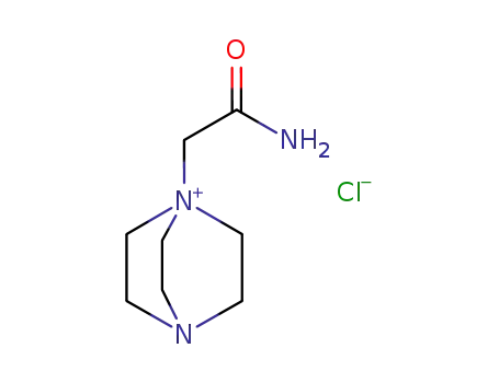 1-Carbamoylmethyl-4-aza-1-azonia-bicyclo[2.2.2]octane; chloride