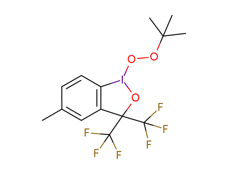 1-tert-butylperoxy-5-methyl-3,3-bistrifluoromethyl-1H-1,2-benziodoxole