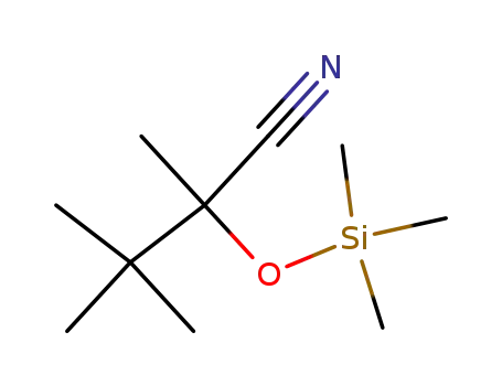 3,3-dimethyl-2-<(trimethylsilyl)oxy>-2-cyanobutane