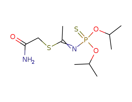aminocarbonylmethyl N-isopropoxythiophosphorylacetimidothioate