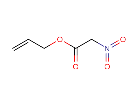 Molecular Structure of 221116-46-7 (Acetic acid, nitro-, 2-propenyl ester)