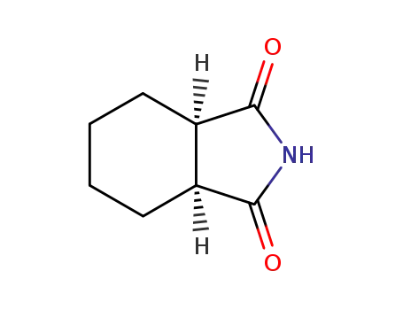 Molecular Structure of 7506-66-3 (1,2-Cyclohexanedicarboximide)