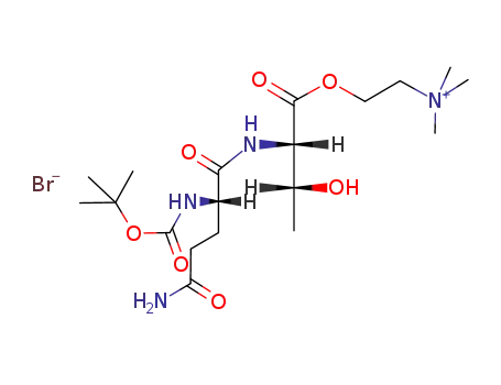 N-tert-Butyloxycarbonyl-L-glutaminyl-L-threonine choline ester bromide