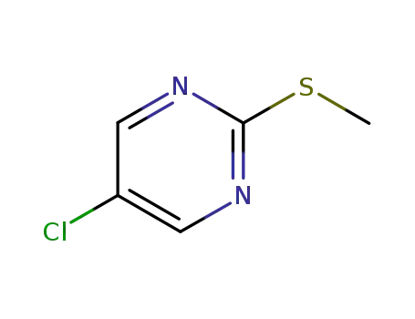Molecular Structure of 38275-42-2 (2-METHYLSULFANYL-5-CHLOROPYRIMIDINE)
