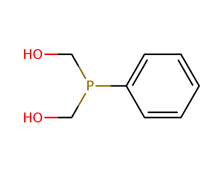 Molecular Structure of 3127-08-0 (BIS(HYDROXYMETHYL)PHENYLPHOSPHINE)