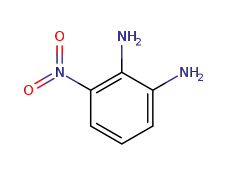 Molecular Structure of 3694-52-8 (1,2-Diamino-3-nitrobenzene)