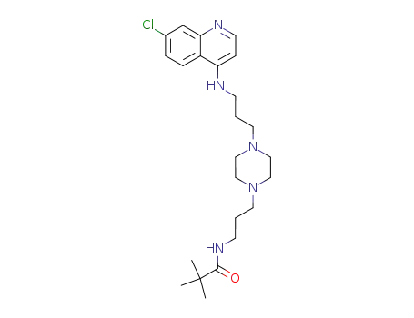 N-(3-{4-[3-(7-chloro-quinolin-4-ylamino)-propyl]-piperazin-1-yl}-propyl)-2,2-dimethyl-propionamide