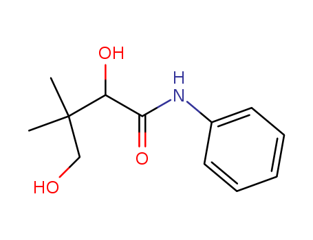 Butanamide, 2,4-dihydroxy-3,3-dimethyl-N-phenyl-