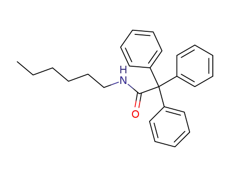 N-hexyl-2,2,2-triphenyl-acetamide