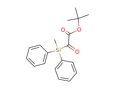 tert-butyl diphenylmethylsilylglyoxylate