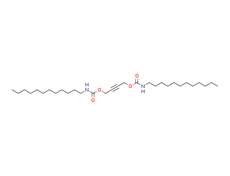 dodecyl-carbamic acid 4-dodecylcarbamoyloxy-but-2-ynyl ester