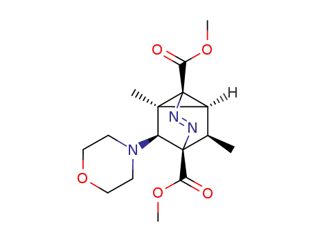 (1S,2S,5R,6R,7S,8S)-1,6-Dimethyl-8-morpholin-4-yl-3,4-diaza-tricyclo[3.2.1.02,7]oct-3-ene-2,5-dicarboxylic acid dimethyl ester