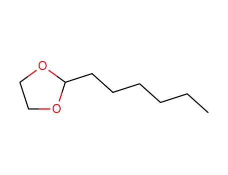 Molecular Structure of 1708-34-5 (2-HEXYL-1,3-DIOXOLANE)