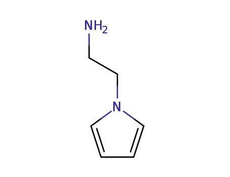 Molecular Structure of 29709-35-1 (2-(1H-PYRROL-1-YL)-1-ETHANAMINE)