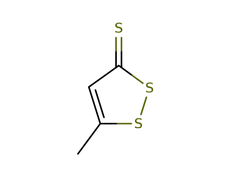 Molecular Structure of 3354-40-3 (5-METHYL-3H-1,2-DITHIOLE-3-THIONE)