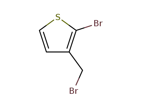 Molecular Structure of 40032-76-6 (2-Bromo-3-bromomethylthiophene)