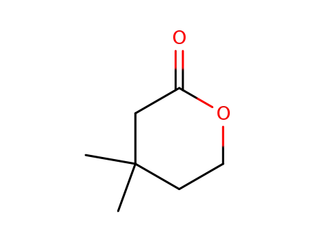 Molecular Structure of 22791-80-6 (4,4-dimethyltetrahydro-2H-pyran-2-one)