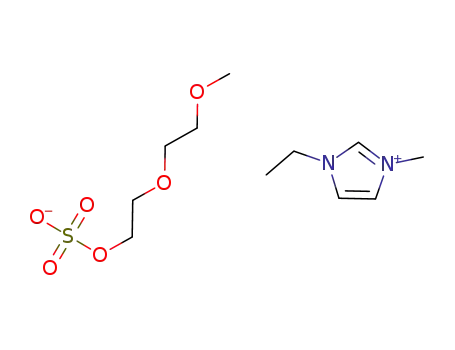 1-ethyl-3-methylimidazolium diethyleneglycolmonomethylether sulfate