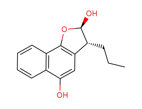 2,3-dihydro-3-propylnaphtho[1,2-b]furan-2,5-diol