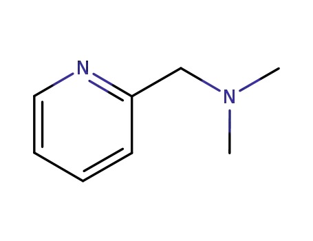 Molecular Structure of 43071-19-8 (N,N-dimethyl-1-pyridin-2-yl-methanamine)