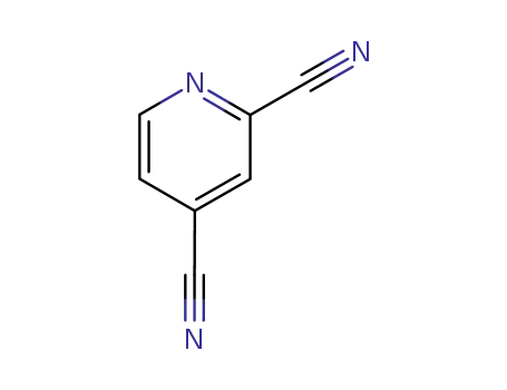 Molecular Structure of 29181-50-8 (PYRIDINE-2,4-DICARBONITRILE)