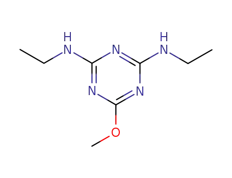 2-methoxy-4,6-bisethylamino-1,3,5-triazine