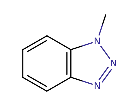 Molecular Structure of 13351-73-0 (1-Methylbenzotriazole)