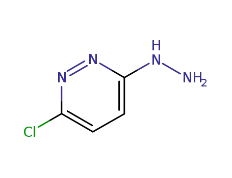Molecular Structure of 17284-97-8 (3-Chloro-6-hydrazinopyridazine)