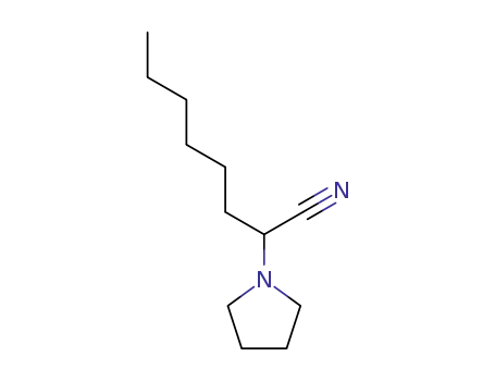 2-(pyrrolidin-1-yl)octanenitrile