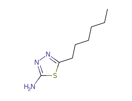 2-amino-5-n-hexyl-1,3,4-thiadiazole