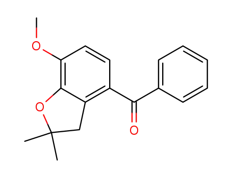 4-Benzoyl-7-methoxy-2,2-dimethyl-2,3-dihydrobenzofuran