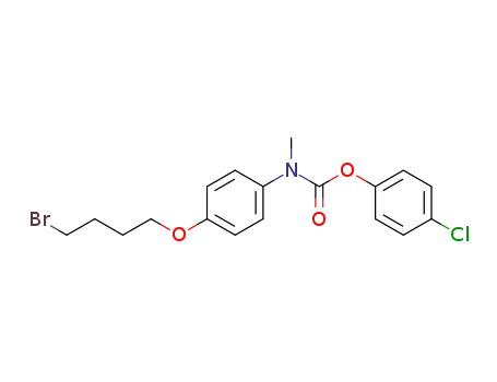 [4-(4-Bromo-butoxy)-phenyl]-methyl-carbamic acid 4-chloro-phenyl ester