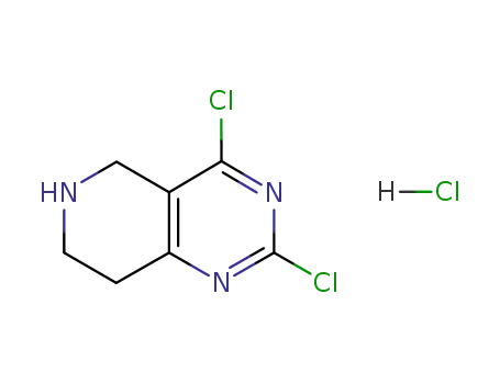 2,4-dichloro-5,6,7,8-tetrahydropyrido[4,3-d]pyrimidine hydrochloride