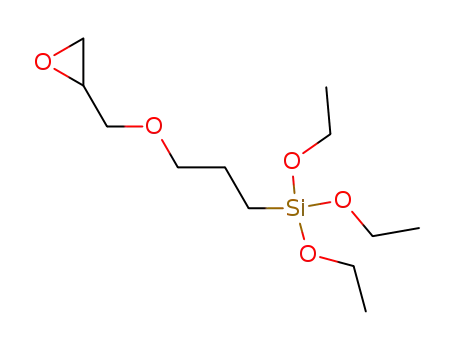 Molecular Structure of 2602-34-8 ((3-Glycidyloxypropyl)triethoxysilane)