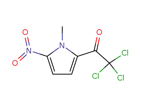 5-nitro-2-(trichloroacetyl)-1-methylpyrrole