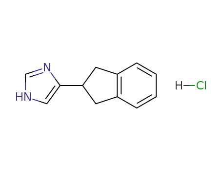 4-(2,3-dihydro-1H-inden-2-yl)-1H-imidazole hydrochloride