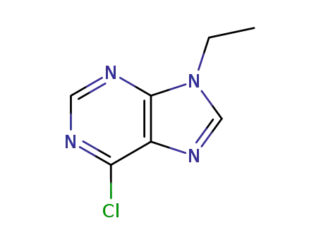 6-chloro-9-ethyl-9H-purine